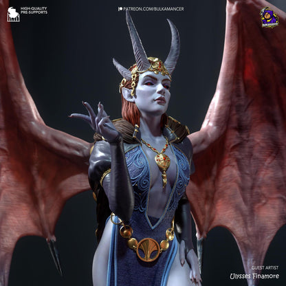 Pact Keeper | Resin Garage Kit Sculpture Anime Video Game Fan Art Statue | Bulkamancer Sculpts