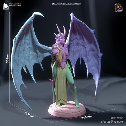 Pact Keeper | Resin Garage Kit Sculpture Anime Video Game Fan Art Statue | Bulkamancer Sculpts