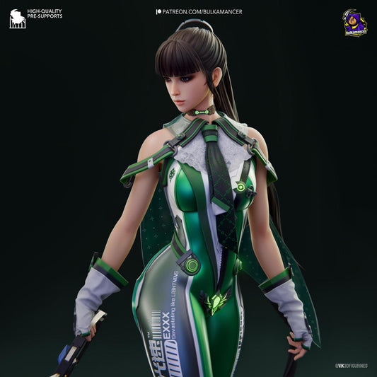 Planetary Defender | Resin Garage Kit Sculpture Anime Video Game Fan Art Statue | Bulkamancer Sculpts