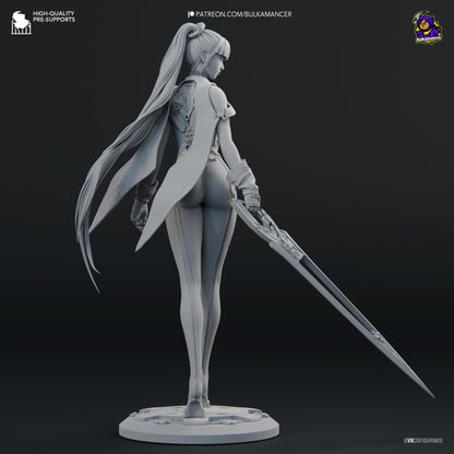 Planetary Defender | Resin Garage Kit Sculpture Anime Video Game Fan Art Statue | Bulkamancer Sculpts