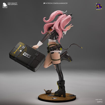 Prodigal Mercenary | Resin Garage Kit Sculpture Anime Video Game Fan Art Statue | Bulkamancer Sculpts