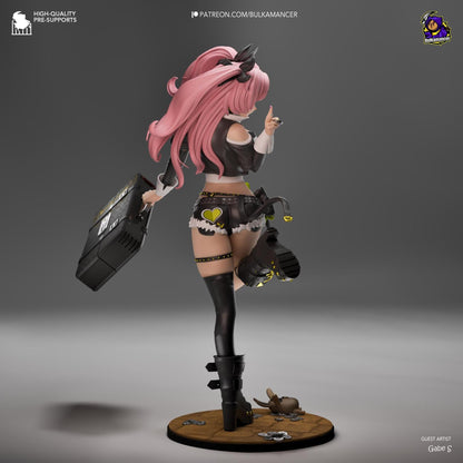 Prodigal Mercenary | Resin Garage Kit Sculpture Anime Video Game Fan Art Statue | Bulkamancer Sculpts