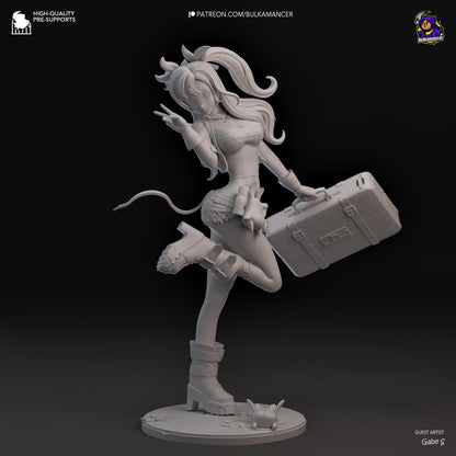 Prodigal Mercenary | Resin Garage Kit Sculpture Anime Video Game Fan Art Statue | Bulkamancer Sculpts