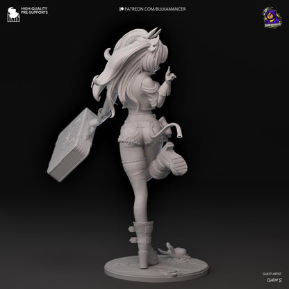 Prodigal Mercenary | Resin Garage Kit Sculpture Anime Video Game Fan Art Statue | Bulkamancer Sculpts