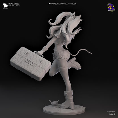 Prodigal Mercenary | Resin Garage Kit Sculpture Anime Video Game Fan Art Statue | Bulkamancer Sculpts