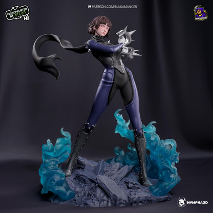 Pugilist Queen | Resin Garage Kit Sculpture Anime Video Game Fan Art Statue | Bulkamancer Sculpts