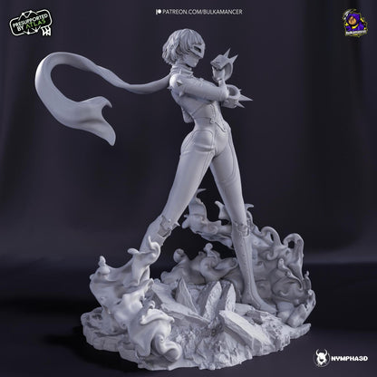 Pugilist Queen | Resin Garage Kit Sculpture Anime Video Game Fan Art Statue | Bulkamancer Sculpts