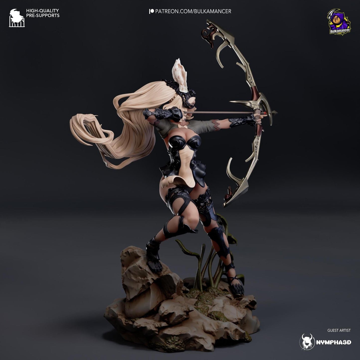 Reserved Sky Pirate | Resin Garage Kit Sculpture Anime Video Game Fan Art Statue | Bulkamancer Sculpts