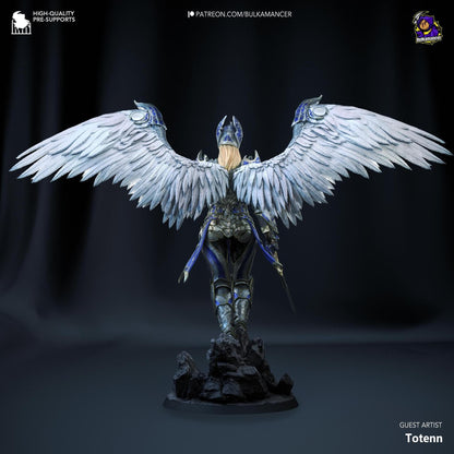 Resplendent Paladin | Resin Garage Kit Sculpture Anime Video Game Fan Art Statue | Bulkamancer Sculpts