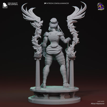 Retribution Incarnate | 3D Print Garage Kit Anime Fan Art Statue | Bulkamancer Sculpts