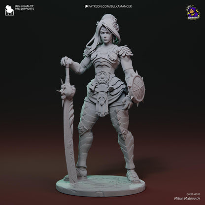 Retribution Incarnate | 3D Print Garage Kit Anime Fan Art Statue | Bulkamancer Sculpts