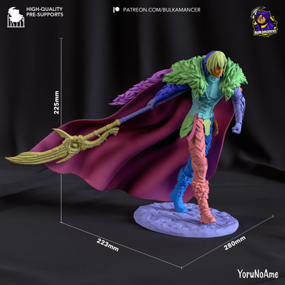 Revenge Seeker | Resin Garage Kit Sculpture Anime Video Game Fan Art Statue | Bulkamancer Sculpts