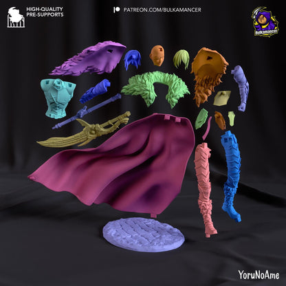 Revenge Seeker | Resin Garage Kit Sculpture Anime Video Game Fan Art Statue | Bulkamancer Sculpts