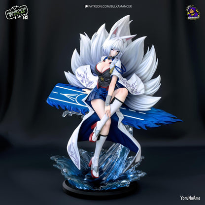 Righteous Kitsune | Resin Garage Kit Sculpture Anime Video Game Fan Art Statue | Bulkamancer Sculpts