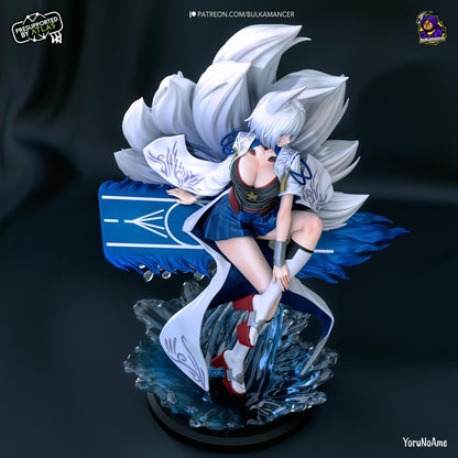 Righteous Kitsune | Resin Garage Kit Sculpture Anime Video Game Fan Art Statue | Bulkamancer Sculpts