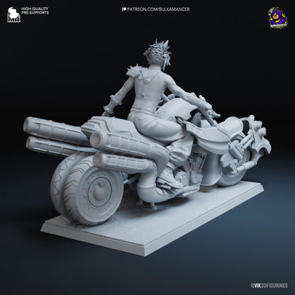 Road Soldier | Resin Garage Kit Sculpture Anime Video Game Fan Art Statue | Bulkamancer Sculpts