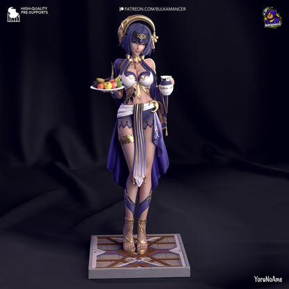 Shieldmaiden on Break | Resin Garage Kit Sculpture Anime Video Game Fan Art Statue | Bulkamancer Sculpts