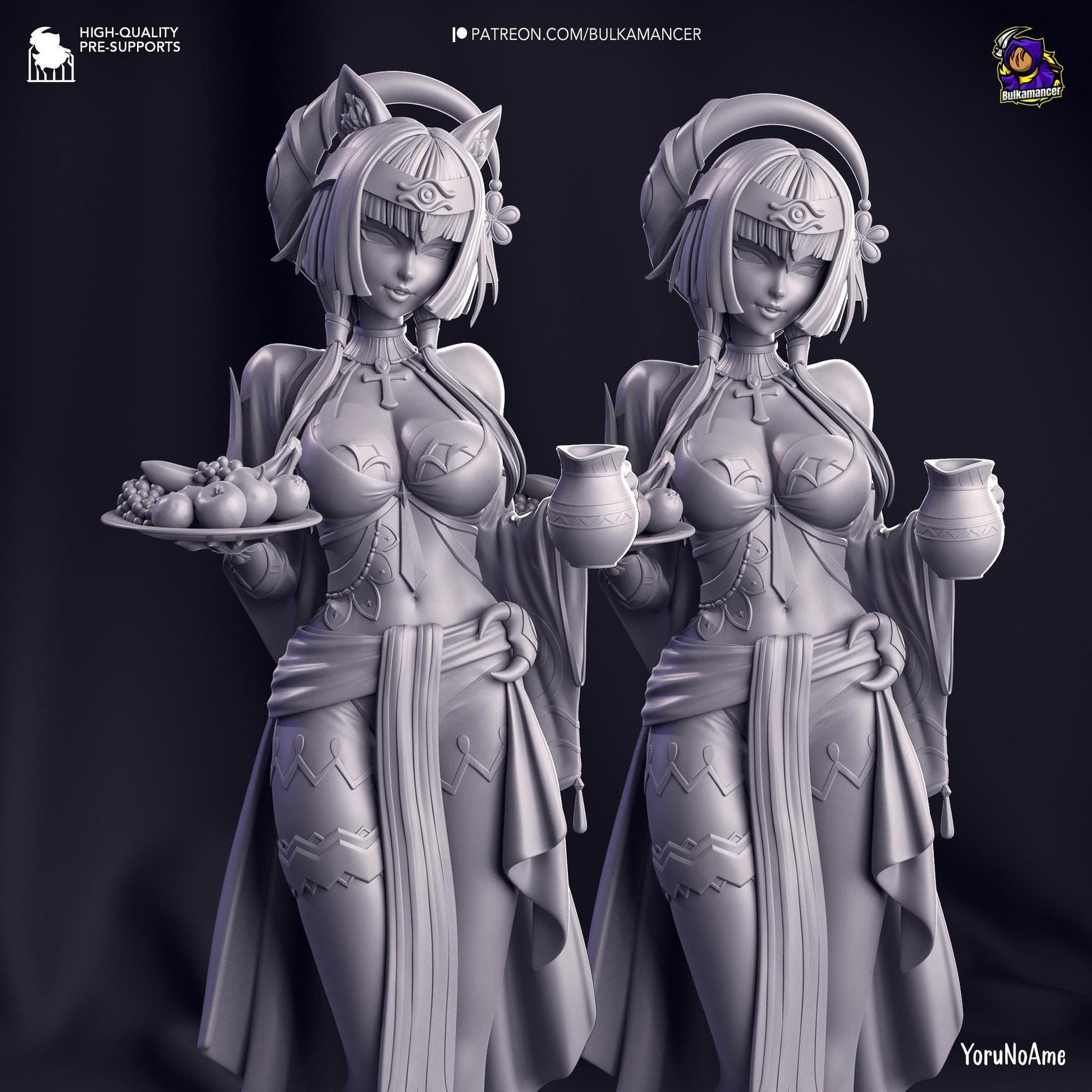 Shieldmaiden on Break | Resin Garage Kit Sculpture Anime Video Game Fan Art Statue | Bulkamancer Sculpts