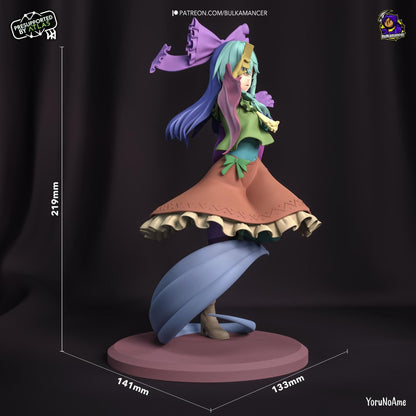 Shrine Maiden of Heaven | Resin Garage Kit Sculpture Anime Video Game Fan Art Statue | Bulkamancer Sculpts