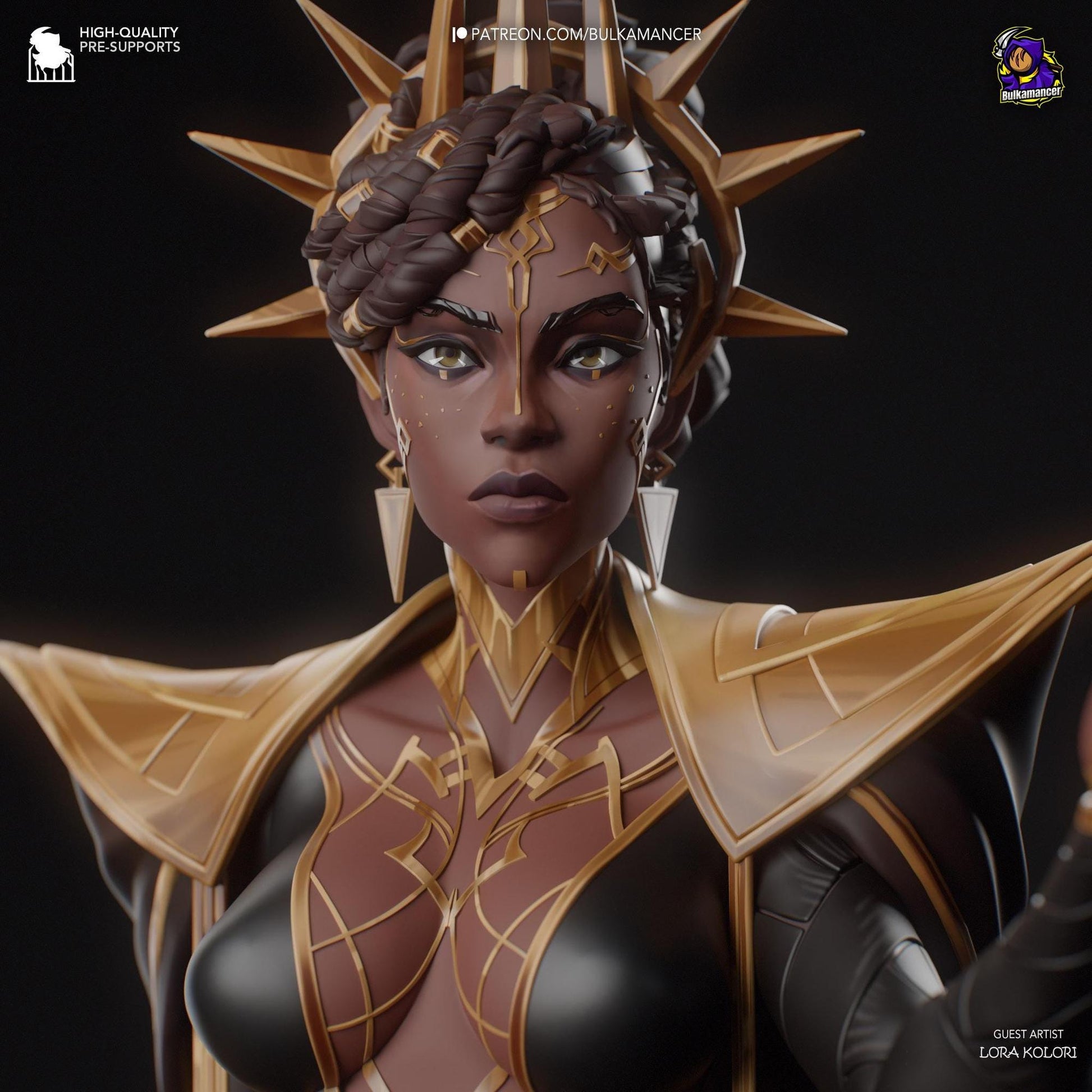 Sly Mage | Resin Garage Kit Sculpture Anime Video Game Fan Art Statue | Bulkamancer Sculpts