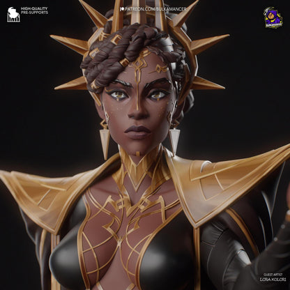 Sly Mage | Resin Garage Kit Sculpture Anime Video Game Fan Art Statue | Bulkamancer Sculpts