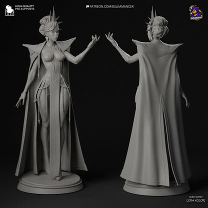 Sly Mage | Resin Garage Kit Sculpture Anime Video Game Fan Art Statue | Bulkamancer Sculpts