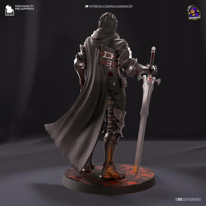 Smoldering Burden Bearer | Resin Garage Kit Sculpture Anime Video Game Fan Art Statue | Bulkamancer Sculpts