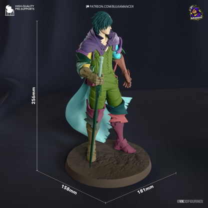 Smoldering Burden Bearer | Resin Garage Kit Sculpture Anime Video Game Fan Art Statue | Bulkamancer Sculpts