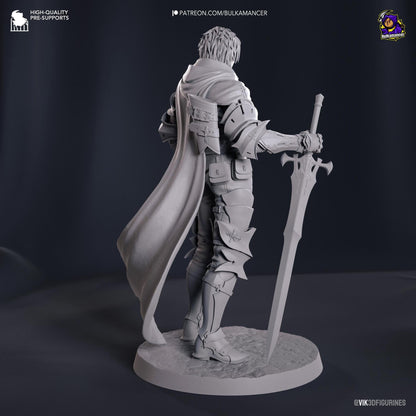 Smoldering Burden Bearer | Resin Garage Kit Sculpture Anime Video Game Fan Art Statue | Bulkamancer Sculpts