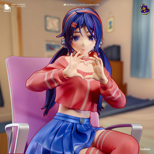 Stay With Me Girl | Resin Garage Kit Sculpture Anime Video Game Fan Art Statue | Bulkamancer Sculpts