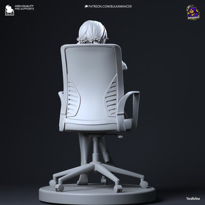 Stay With Me Girl | Resin Garage Kit Sculpture Anime Video Game Fan Art Statue | Bulkamancer Sculpts