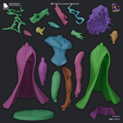 Last Wish | Resin Garage Kit Sculpture Anime Video Game Fan Art Statue | Bulkamancer Sculpts