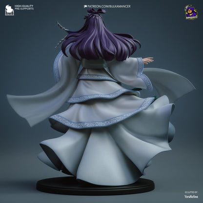 Moon Fairy | Resin Garage Kit Sculpture Anime Video Game Fan Art Statue | Bulkamancer Sculpts