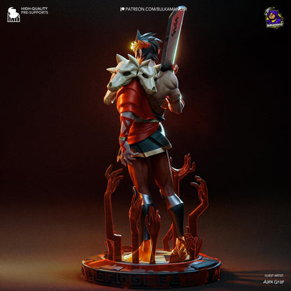 Underworld Prince | Resin Garage Kit Sculpture Anime Video Game Fan Art Statue | Bulkamancer Sculpts
