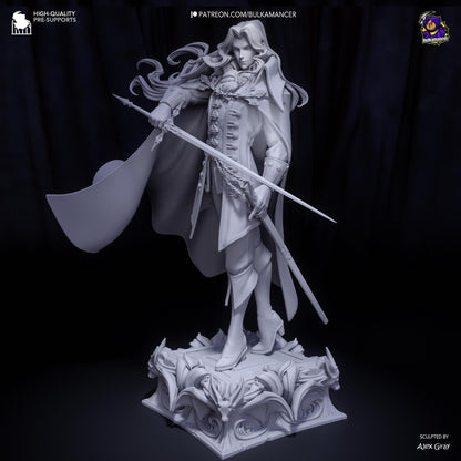 Vampire Prince | Resin Garage Kit Sculpture Anime Video Game Fan Art Statue | Bulkamancer Sculpts