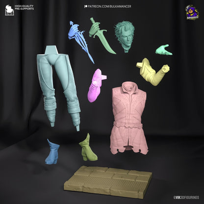 Vampire Survivor | Resin Garage Kit Sculpture Anime Video Game Fan Art Statue | Bulkamancer Sculpts