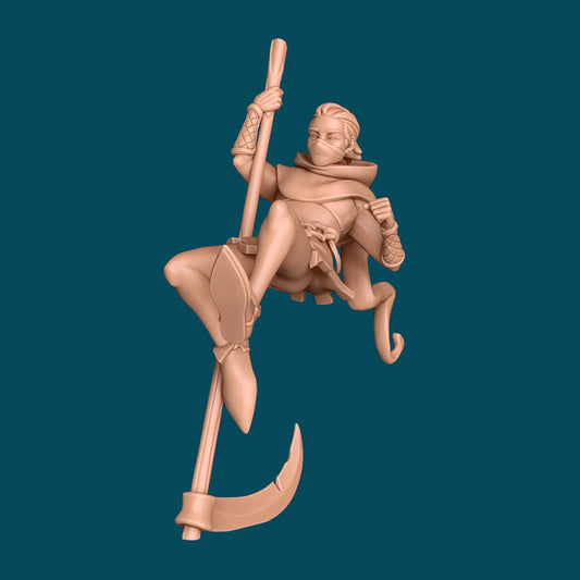 Joy, a friendly reaper | D&D TTRPG Miniature | Awkward Penguin Minis