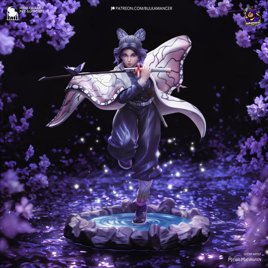 Venomous Butterfly | Resin Garage Kit Sculpture Anime Video Game Fan Art Statue | Bulkamancer Sculpts