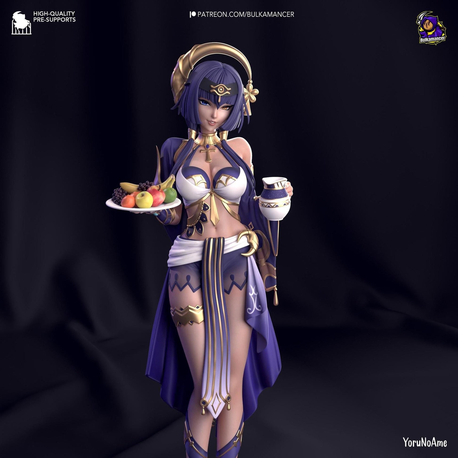 Shieldmaiden on Break | Resin Garage Kit Sculpture Anime Video Game Fan Art Statue | Bulkamancer Sculpts