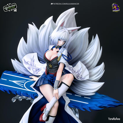 Righteous Kitsune | Resin Garage Kit Sculpture Anime Video Game Fan Art Statue | Bulkamancer Sculpts