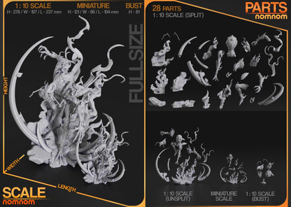 Shadow Ant King | Resin Garage Kit Figure Anime Manga Fan Art | Nomnom Figures