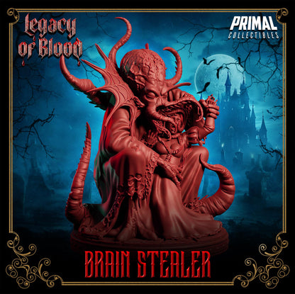 Evil Creature, Brain Stealer | Legacy of Blood | Tabletop Scale | TTRPG D&D Miniature | Primal Collectibles