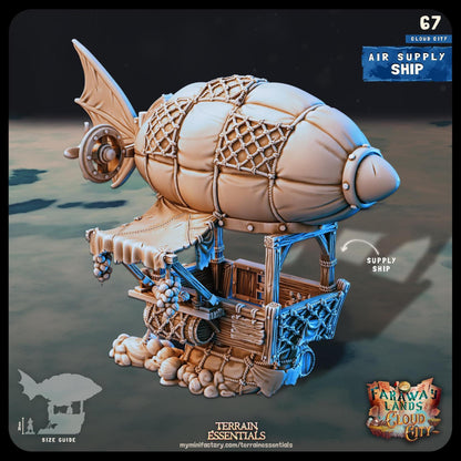 Cloud City | D&D Scatter Miniature | Terrain Essentials