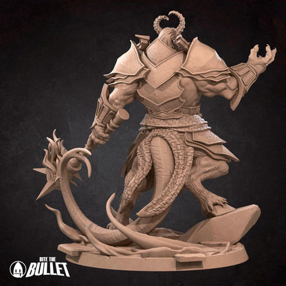 Fire Hellion | TABLETOP SCALE | D&D Pathfinder TTRPG Miniature | Bite the Bullet