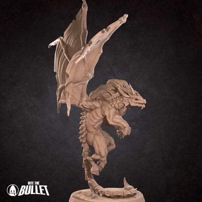 Chimera | TABLETOP SCALE | D&D Pathfinder TTRPG Miniature | Bite the Bullet