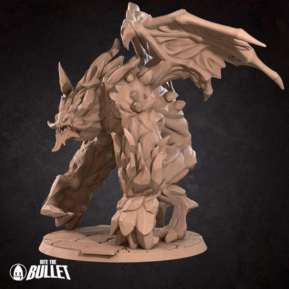 Gargoyle | TABLETOP SCALE | D&D Pathfinder TTRPG Miniature | Bite the Bullet
