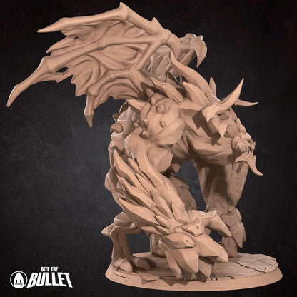 Gargoyle | TABLETOP SCALE | D&D Pathfinder TTRPG Miniature | Bite the Bullet