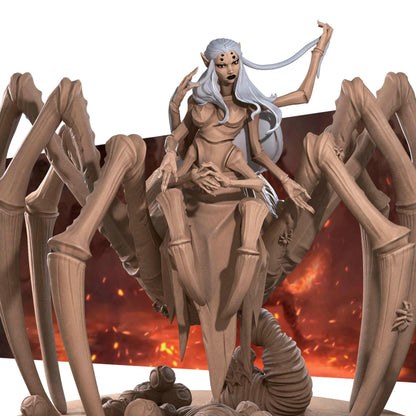 Exxotic Lolth | TABLETOP SCALE | D&D Pathfinder TTRPG Miniature | Bite the Bullet