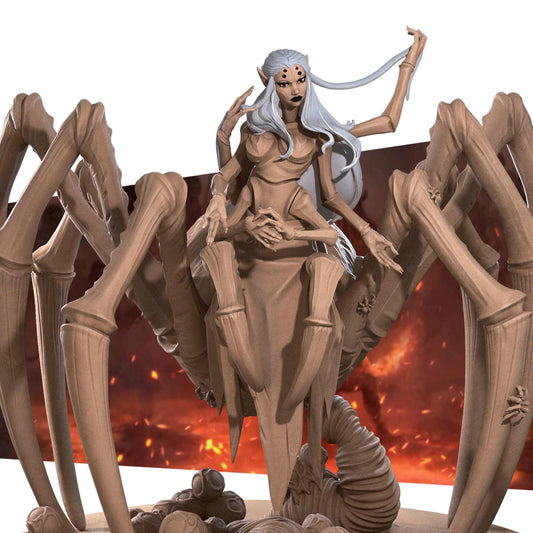 Exotic Lolth | TABLETOP SCALE | D&D Pathfinder TTRPG Miniature | Bite the Bullet