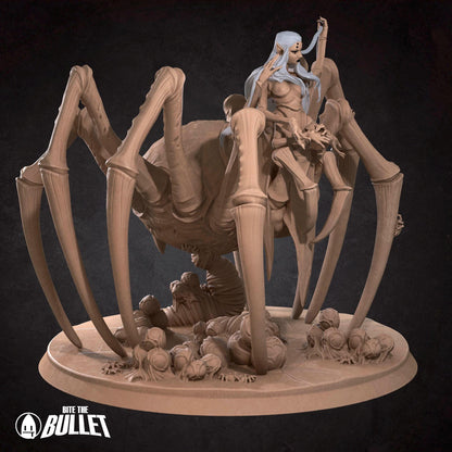 Exxotic Lolth | TABLETOP SCALE | D&D Pathfinder TTRPG Miniature | Bite the Bullet